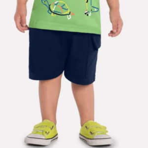 Bermuda Infantil Menino Bolso Cargo